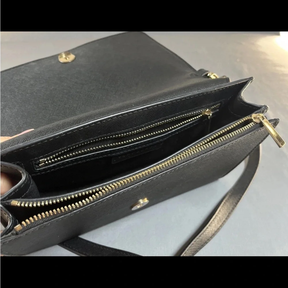 TORY BURCH Emerson Combo Chelsea Crossbody in‎ Black